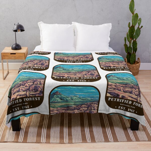 Item preview, Vintage Petrified Forest National Park designed and sold by RabbitK.