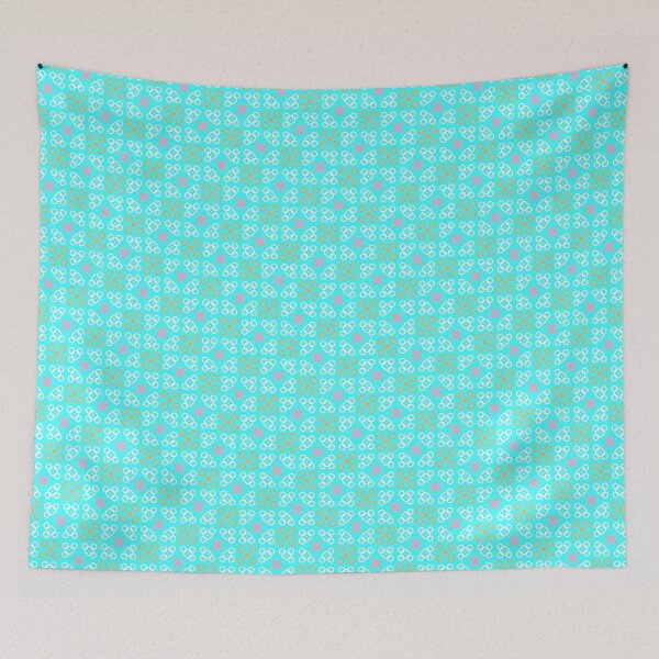 Item preview,  Geometry on Blue Ice 7 designed and sold by AneissPiaf.