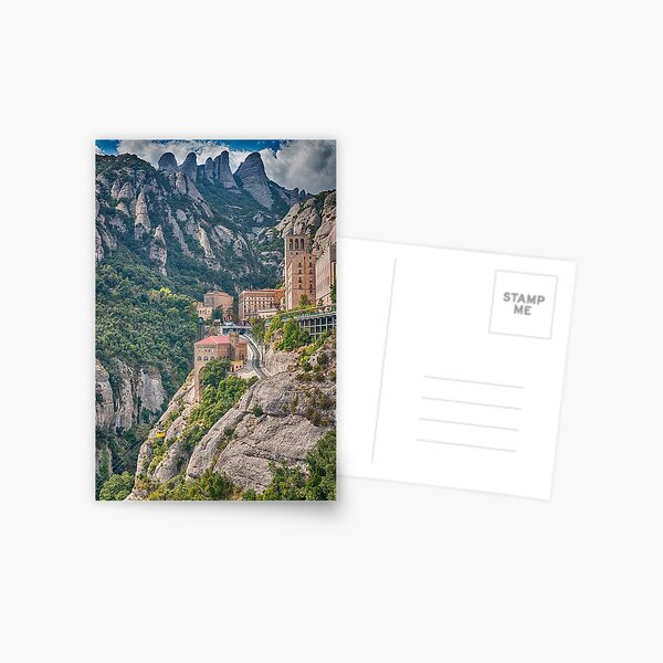 Montserrat, Spain. Postcard