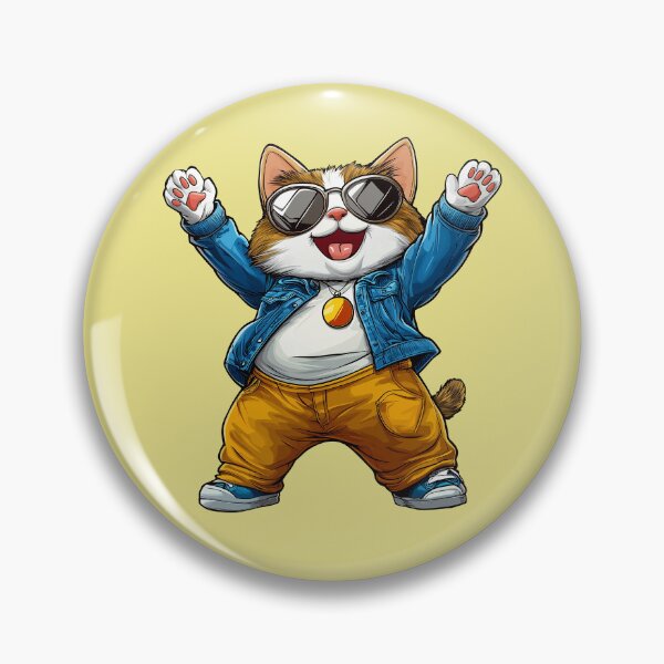 Item preview, Groovy Cat! designed and sold by TheSillySartor.