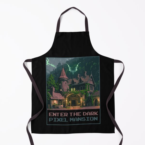 Item preview, Enter The Dark Pixel Mansion designed and sold by MagicAxe.