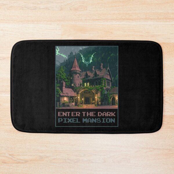 Item preview, Enter The Dark Pixel Mansion designed and sold by MagicAxe.