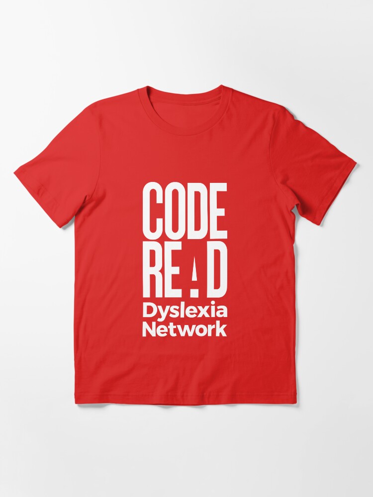 "Code Read Dyslexia Network" Tshirt for Sale by CodeRead Redbubble dyslexia tshirts
