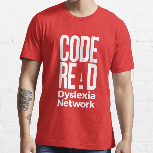 "Code Read Dyslexia Network" Tshirt for Sale by CodeRead Redbubble dyslexia tshirts