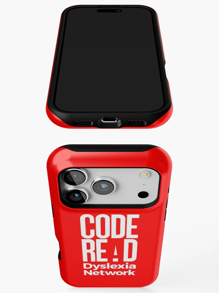 Thumbnail 3 of 4, iPhone Case, Code Read Dyslexia Network designed and sold by CodeRead.