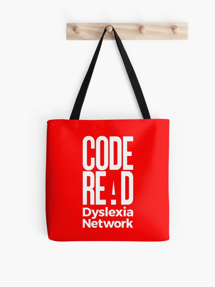 "Code Read Dyslexia Network" Tote Bag for Sale by CodeRead Redbubble