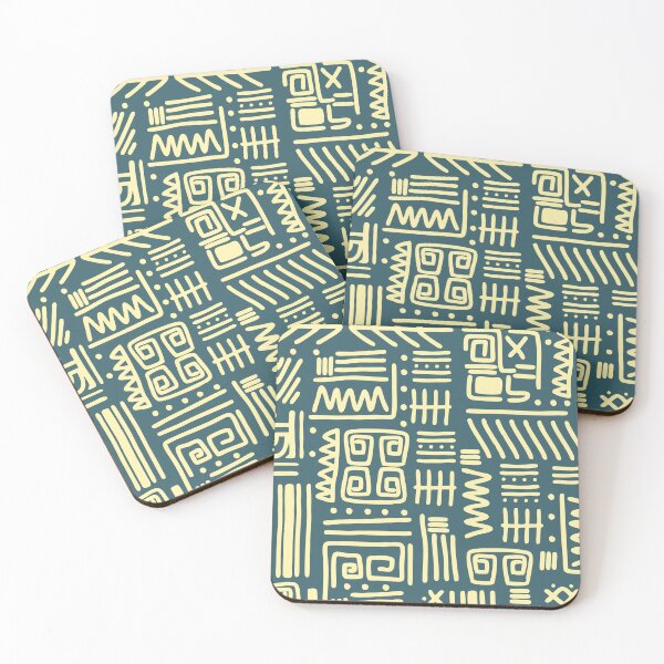 Item preview, Wall  decoratif green yellow pattern designed and sold by ARTHEMID.