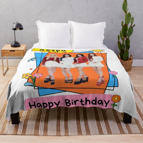 Aperçu de l'œuvre Joyeux anniversaire aespa créée et vendue par jaofnn.