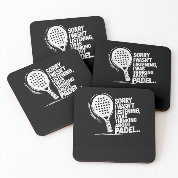 Item preview, Sorry I Wasn't Listening I Was Thinking About Padel designed and sold by Captain Mood.