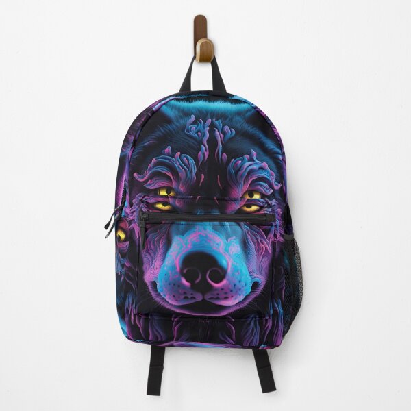 Item preview, Neon Art of a Wolf 6 designed and sold by JJArtCreations.