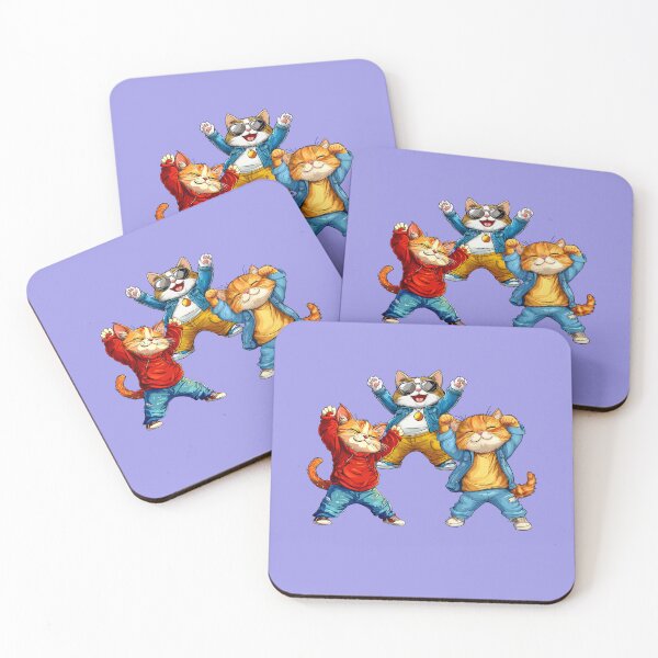 Item preview, Cat Dance Party! designed and sold by TheSillySartor.