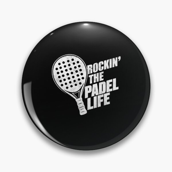 Artikelvorschau, Das rockige Padel-Leben | Lustiges Padel entworfen und verkauft von Captain Mood.
