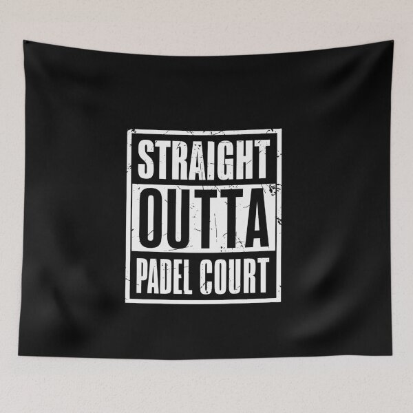 Item preview, Straight Outta Padel Court | Funny Padel designed and sold by Captain Mood.