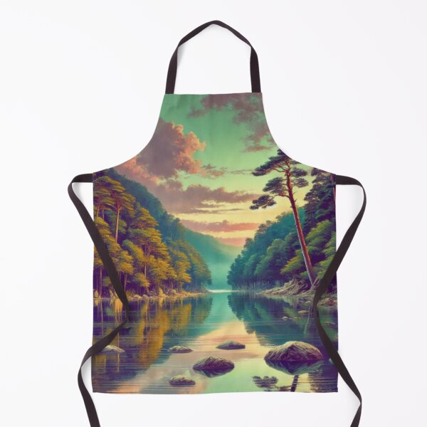 Item preview, Senzen River - A Contemporary Ukiyo-e Nature Landscape designed and sold by Kijiermono.