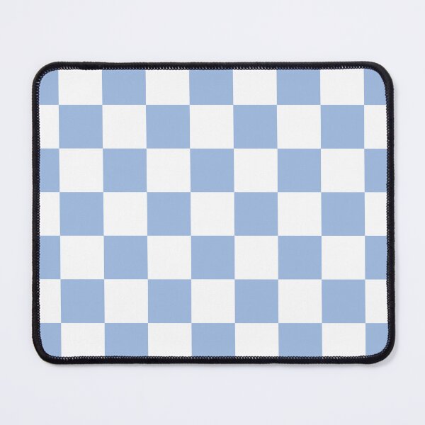 Item preview, Classic Checkered Design in Sky Blue and White designed and sold by 21 Dragonflies.