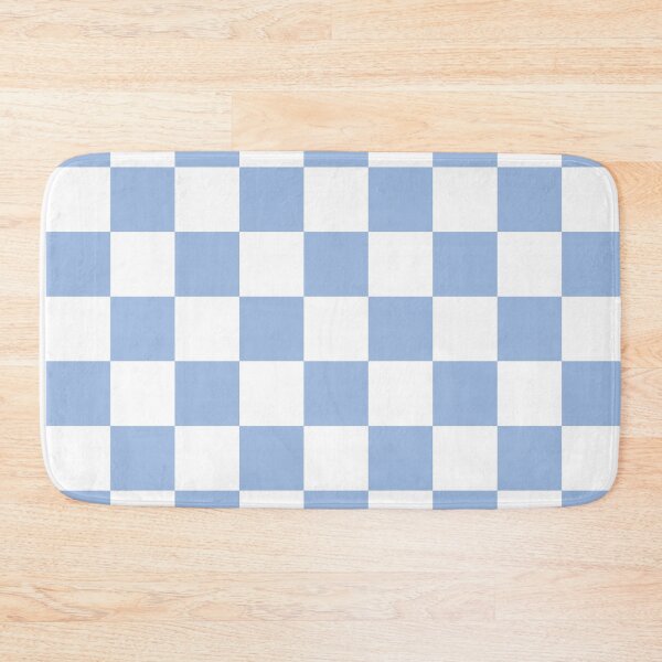 Item preview, Classic Checkered Design in Sky Blue and White designed and sold by 21 Dragonflies.