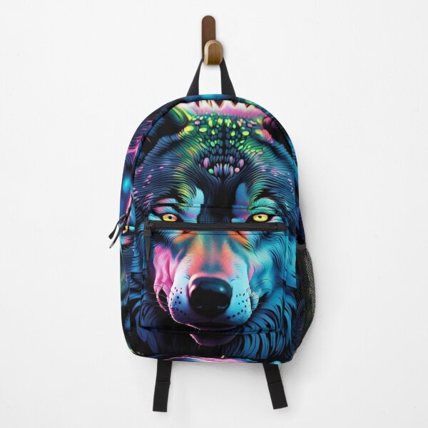 Item preview, Neon Art of a Wolf 4 designed and sold by JJArtCreations.