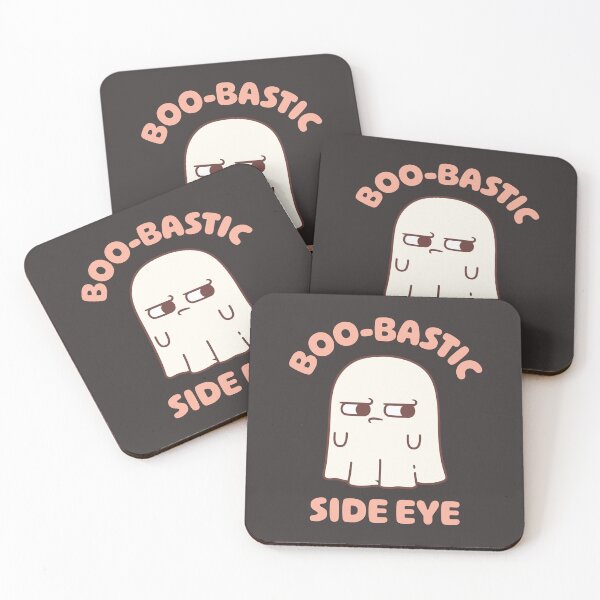 Item preview, Cute Ghost BooBastic Side Eye Funny designed and sold by rustydoodle.