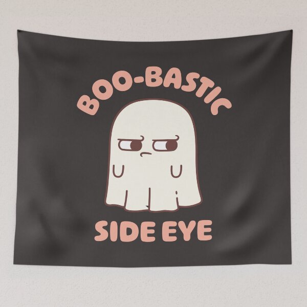Item preview, Cute Ghost BooBastic Side Eye Funny designed and sold by rustydoodle.