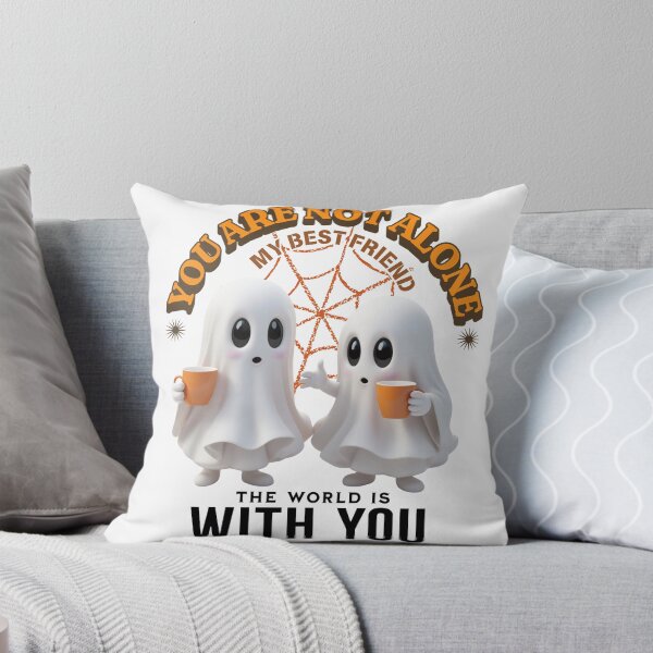 Artikelvorschau, Charmante Geisterfreunde - Du bist nicht allein Halloween-Design entworfen und verkauft von CreativebyTKK.