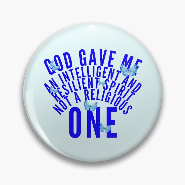 Item preview, God gave me an intelligent and resilient spirit, not a religious one designed and sold by Peerless-Prime.