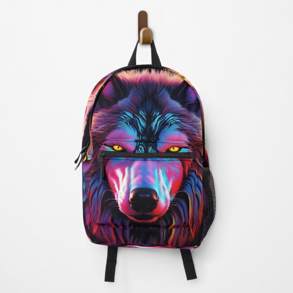 Item preview, Neon Art of a Wolf 2 designed and sold by JJArtCreations.