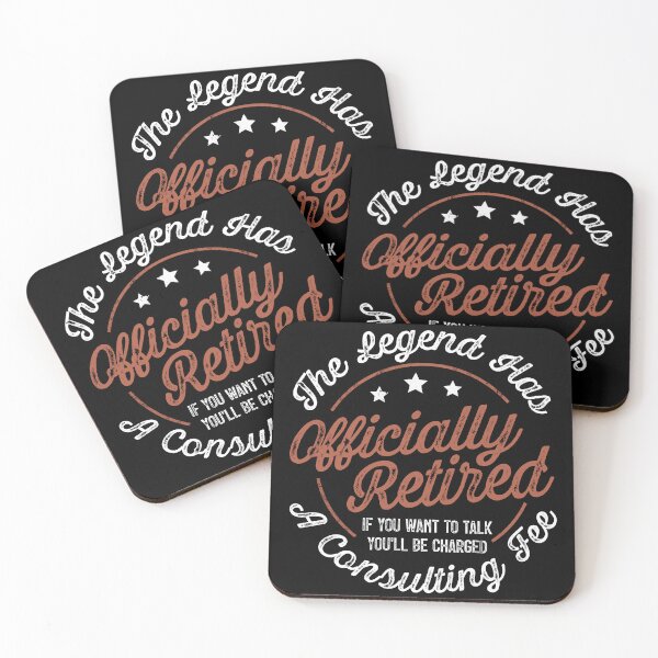 Item preview, The Legend Has Officially Retired Funny Retirement designed and sold by LounisArt.