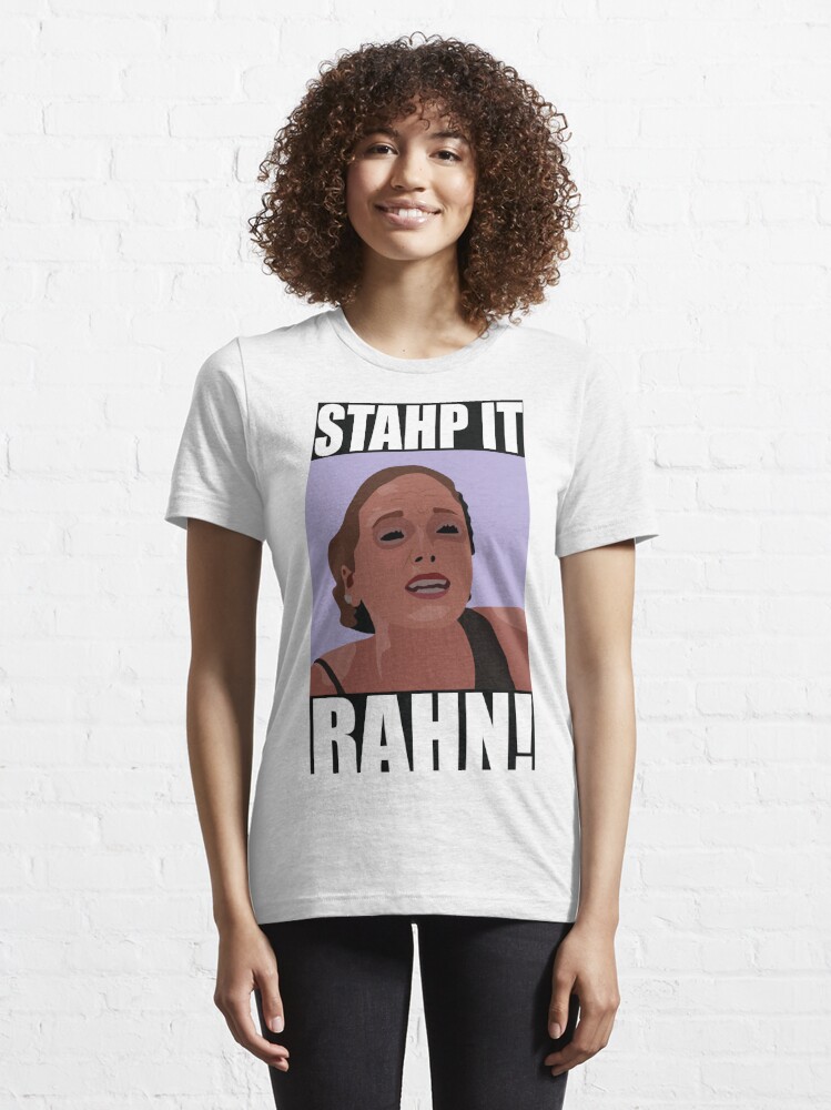 "STAHP IT RAHN!" T-shirt by Annabalynne | Redbubble