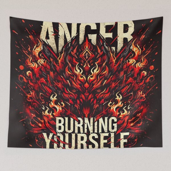 Item preview, Anger Burning Yourself designed and sold by Best-Kept.
