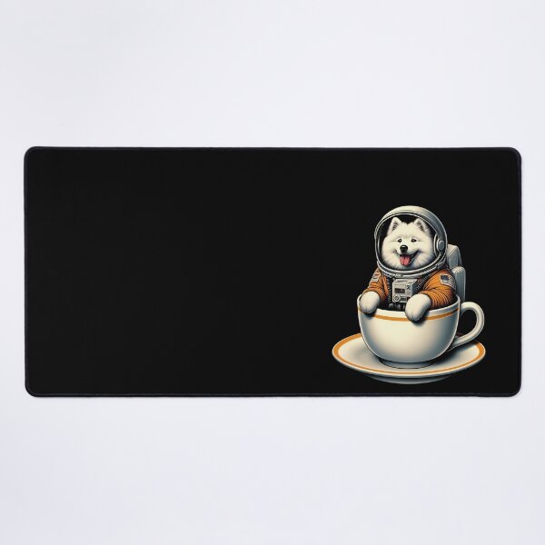 Item preview, Astronaut Samoyed Dog funny vintage t-shirts designed and sold by PAVOXAR.