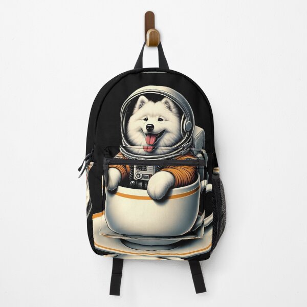 Item preview, Astronaut Samoyed Dog funny vintage t-shirts designed and sold by PAVOXAR.