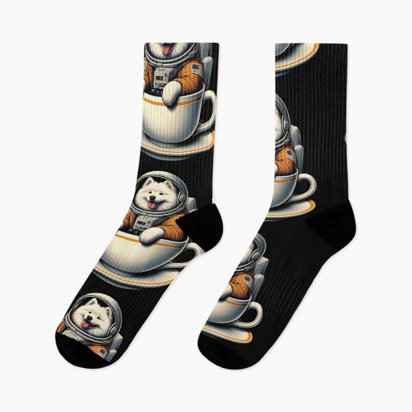 Item preview, Astronaut Samoyed Dog funny vintage t-shirts designed and sold by PAVOXAR.