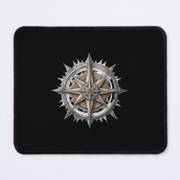 Item preview, Abstract art reminiscent of a Gothic compass rose designed and sold by Pflugart.