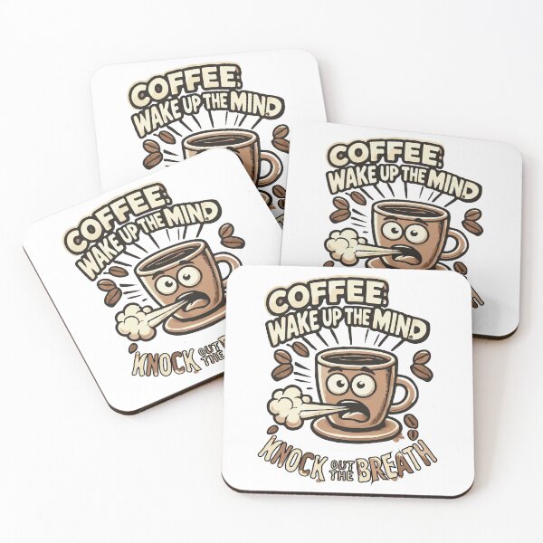 Item preview, Coffee Kick: Brain Fuel, Breath Blaster designed and sold by Pixelmaker01.