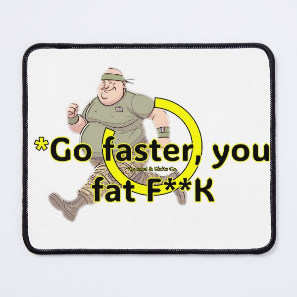 Item preview, Fat F**Ker T-shirt designed and sold by Buckers Apparel & Gizits.