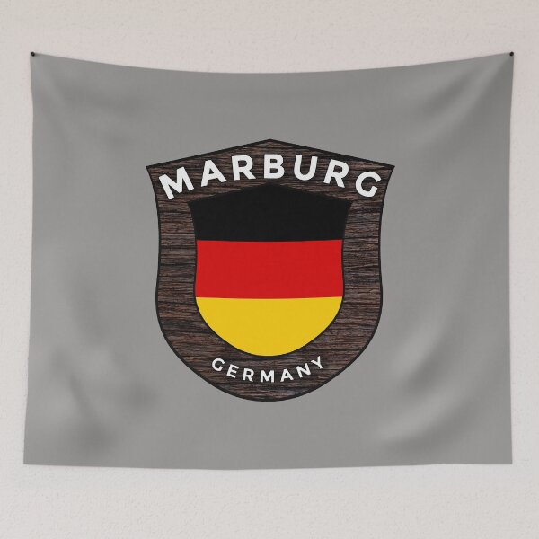 Item preview, Marburg Germany Emblem Flag designed and sold by World Designs.