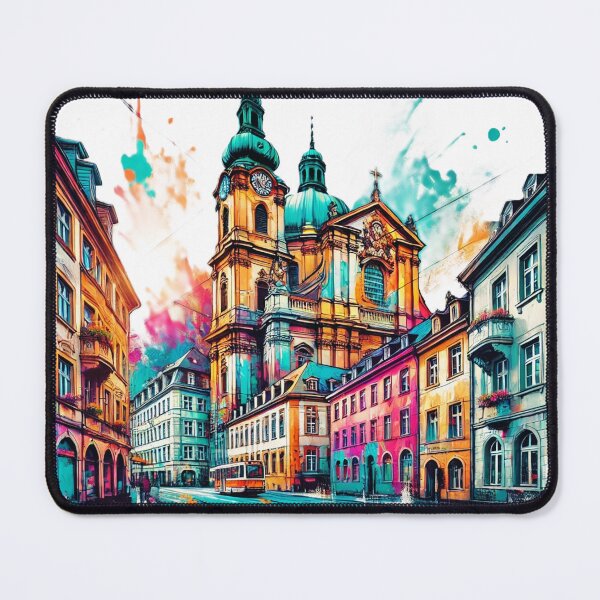 Item preview, Colorful Old Town: Urban Elegance designed and sold by BaaBoom13.