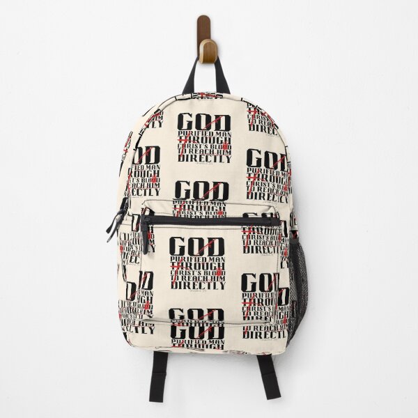 Item preview, God purified man through Christ's blood to reach him directly designed and sold by Peerless-Prime.