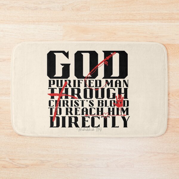 Item preview, God purified man through Christ's blood to reach him directly designed and sold by Peerless-Prime.