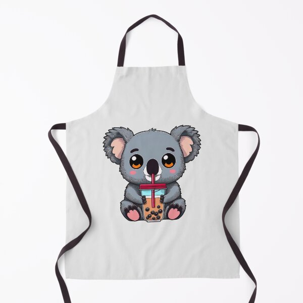 Item preview, Kawaii Koala Drinking Boba designed and sold by ranafakhar.