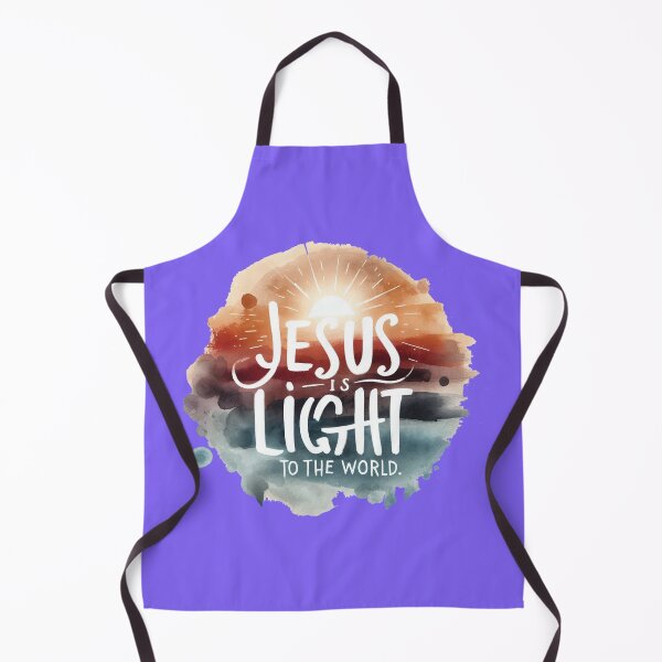 Item preview, Jesus is Light to the World - Retro Minimalist Design , designed and sold by PaintMeWorld.