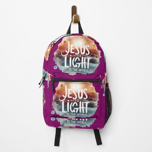 Item preview, Jesus is Light to the World - Retro Minimalist Design , designed and sold by PaintMeWorld.