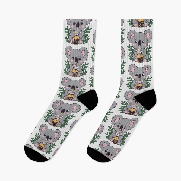 Item preview, Adorable Kawaii Koala Sipping Boba Tea Delight designed and sold by ranafakhar.