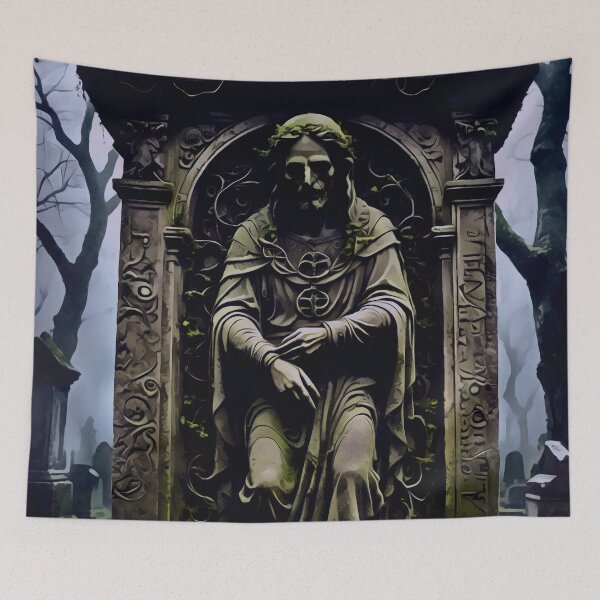 Item preview, Gothic Tomb And Final Resting Place Dark Art designed and sold by taiche.