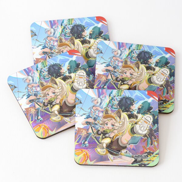Item preview, Kachina, Kinich and Mualani | Genshin Impact designed and sold by Verthalies.