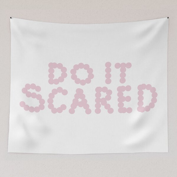 Item preview, Do It Scared designed and sold by MollyFletcher.