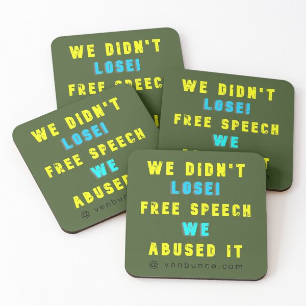 Item preview, We Didnt Lose Free Speech designed and sold by AlienAlmanac.