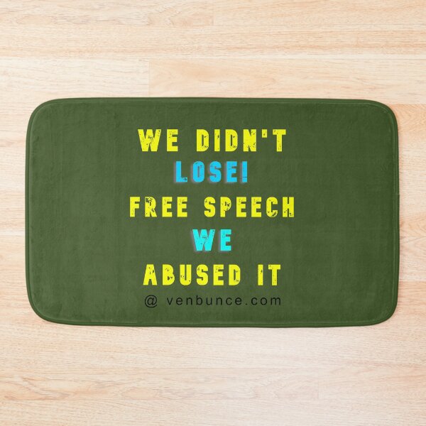 Item preview, We Didnt Lose Free Speech designed and sold by AlienAlmanac.