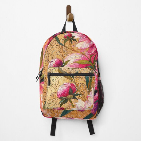 Item preview, Alphonse Mucha Pink Peonies designed and sold by maniacfitness.
