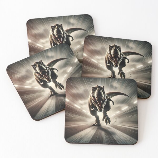 Item preview, Charging Fury: The T-Rex Unleashed designed and sold by AI-Only Creations.